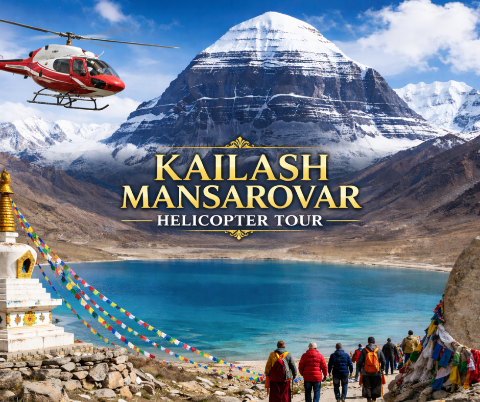 From Kathmandu: 11 Day Kailash Mansarovar Yatra by Helicopter